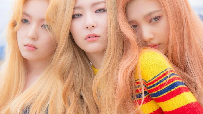 face pop korean blonde seulgi joy k velvet irene woman girl red 2k