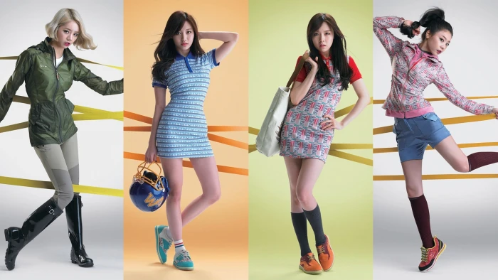 k pop girls day korean group of people full length indoors 2k