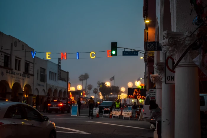 los angeles venice united states travel usa la city dark 2k 4k 5k