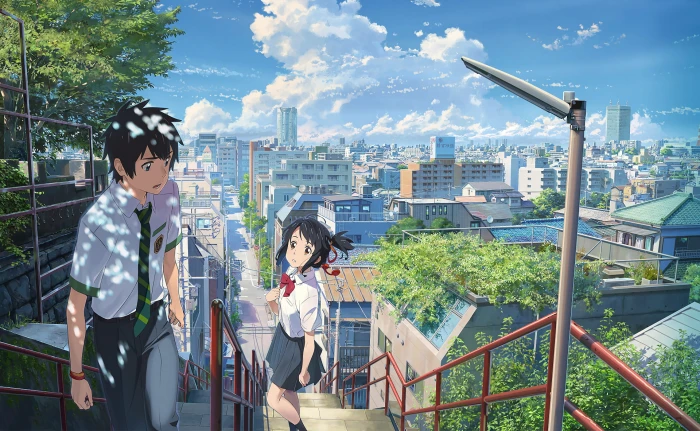 Anime Your Name Kimi No Na Wa Mitsuha Miyamizu Taki Tachibana 2k