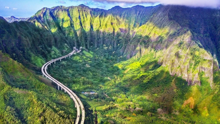 oahu honolulu united states highway pali nuuanu valley 2k