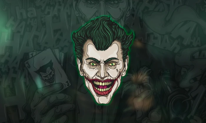 joker artwork hd digital art behance supervillain 2k 4k