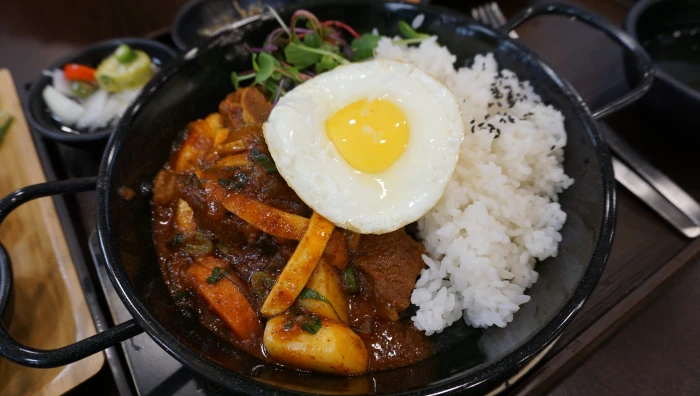 Korean Food Bulgogi Spicy Ribs spicy ribs food photography 2k 4k