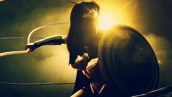 Superheroes Wonder Woman DC Comics real people one person 2k 4k