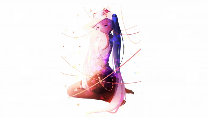 anime girl art uhd fictional character hatsune miku 2k 4k 5k 8k