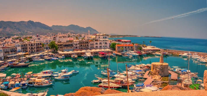 kyrenia girne cypress north cyprus turkey port ships 2k