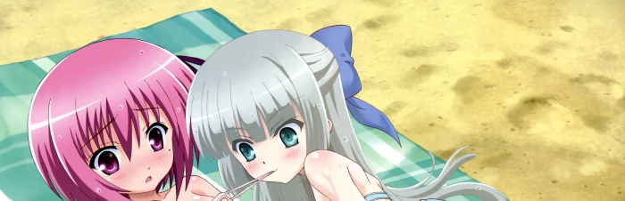 anime girls sand beach pink color high angle view no people 2k 4k 5k