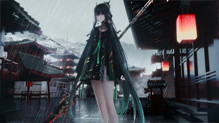 anime girls Punishing Gray Raven rain Seymour 2k