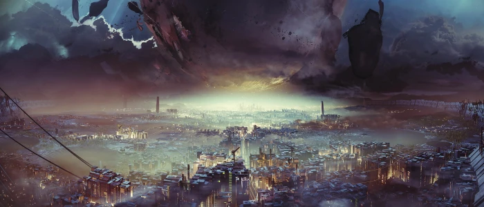 gray concrete building lot digital wallpaper Destiny 2 art 2k 4k