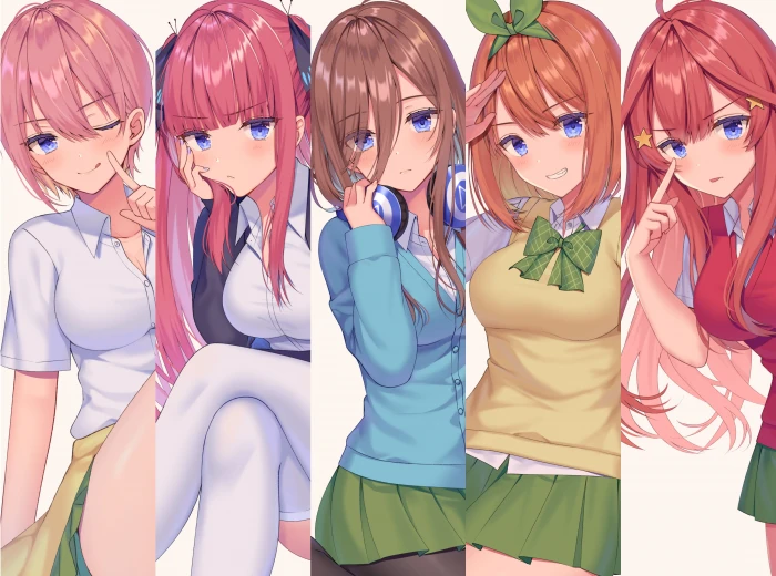 Anime The Quintessential Quintuplets Ichika Nakano Itsuki 2k