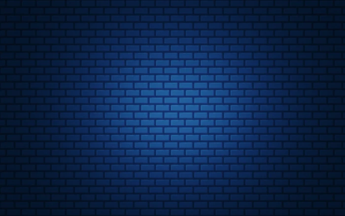 blue bricked wall simple gradient texture backgrounds pattern 2k
