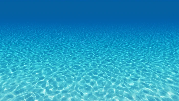 blue water aqua turquoise underwater sea ocean azure 2k 4k