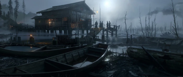 Ghost of Tsushima video games game art digital 2k 4k 5k