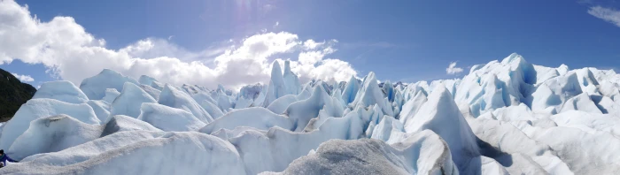 Snow Mountains blue sky clouds cold daylight environment 2k 4k 5k