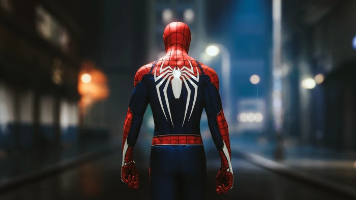 Spider Man video games superhero Marvel Comics rear view 4 2k 4k