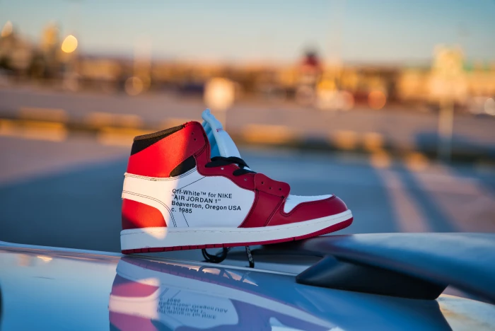 white black and red Air Jordan 1 shoe clothing apparel footwear 2k 4k 5k