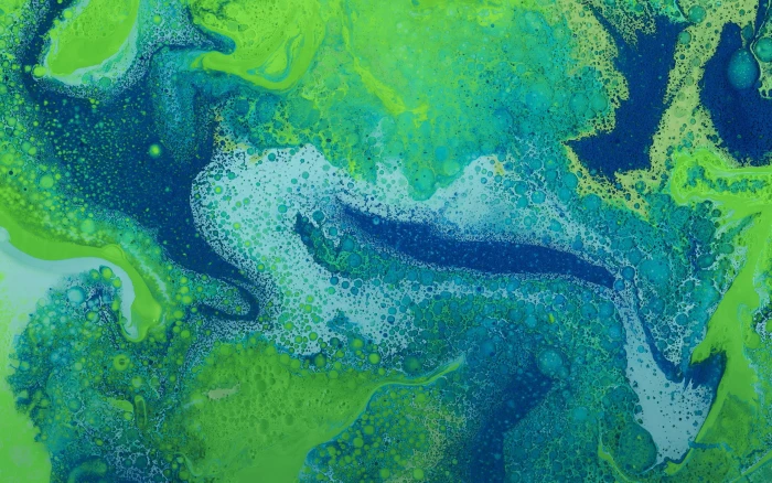 Abstract MAC OS Mavericks HD Desktop Wallpapers green and blue abstract painting 2k