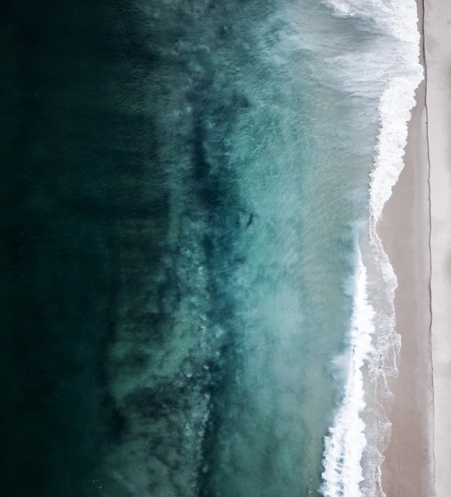 aerial view of beach shore during daytime calm body water 2k