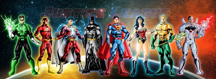 Comics Justice League Aquaman Batman Captain Marvel Cyborg DC 2k