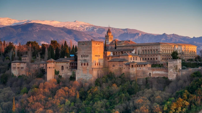 granada mountain village landmark spain mountainous landforms 2k 4k