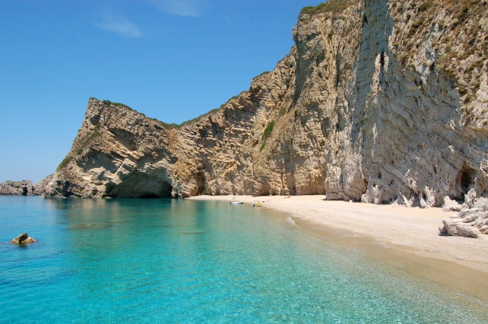greece corfu beach small island paradise kerkyra beautiful 2k