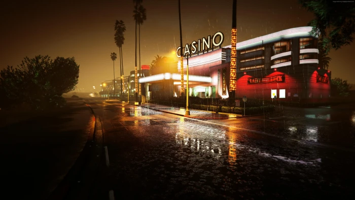 GTA 5 screenshot Online illuminated night city 2k 4k