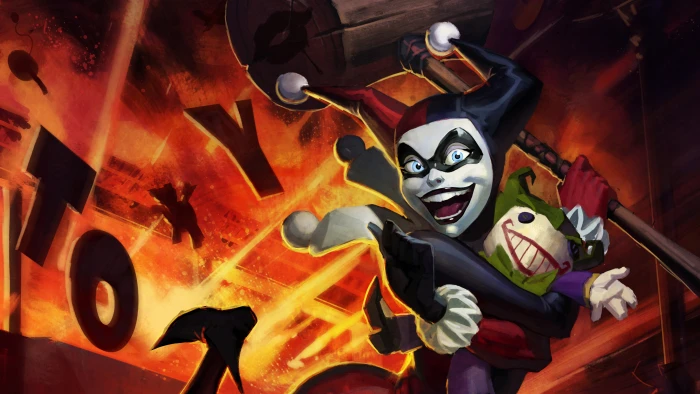 harley quinn joker superheroes artwork artist digital art 2k 4k