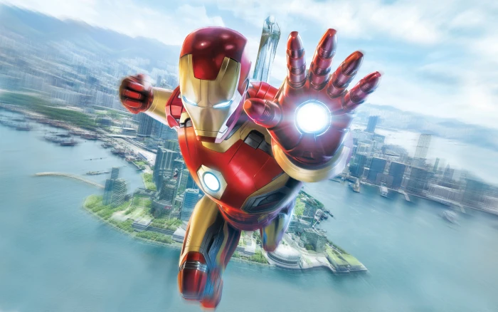 Iron Man Experience Hong Kong Disneyland cloud sky nature 2k 4k