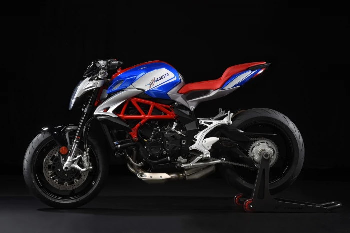 MV Agusta Brutale America motorcycle black background 2k 4k 5k