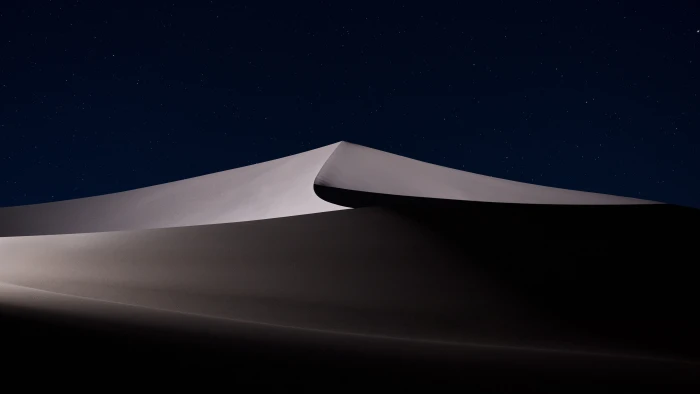 nature desert dunes night sand 2k 4k 5k