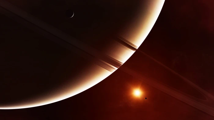 ringed planet planetary ring uhd saturn system 2k 4k 5k 8k