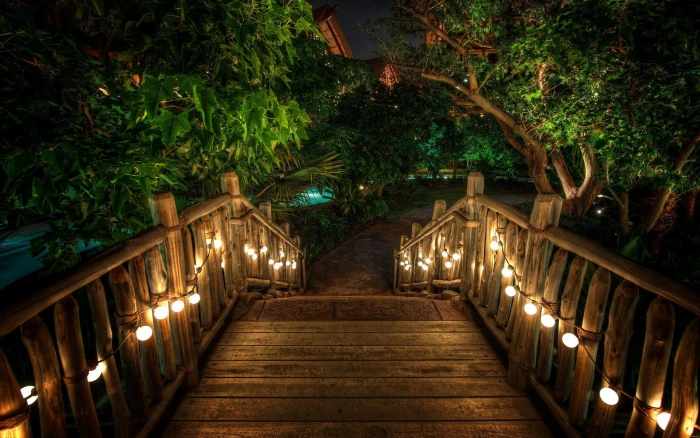 Romantic Resort garden nature 2k