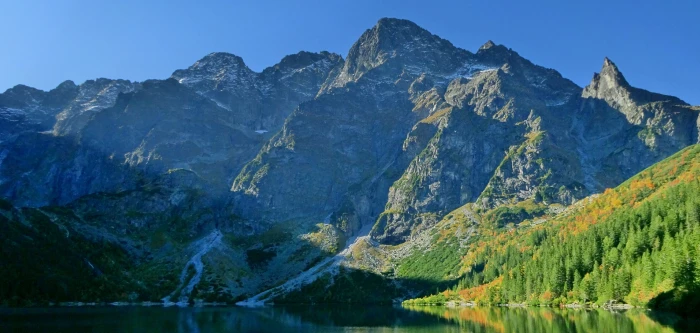 tatry mountains morskie oko the high tatras landscape nature 2k 4k
