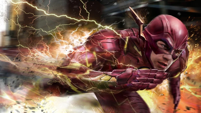 the flash hd artwork artist deviantart superheroes 2k 4k