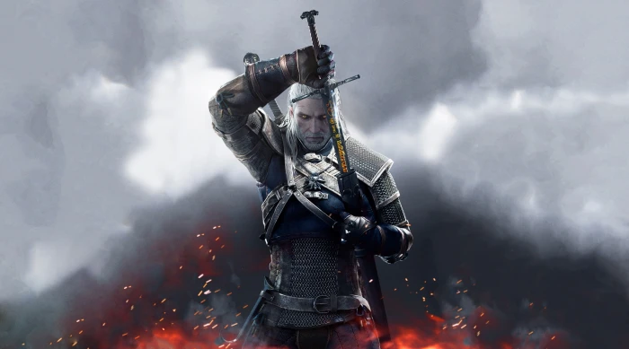 Witcher 3 Wild Hunt Geralt game illustration Games The 2k 4k