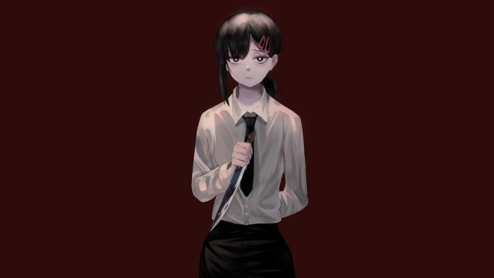 Kobeni Chainsaw Man manga artwork tie 60 2k