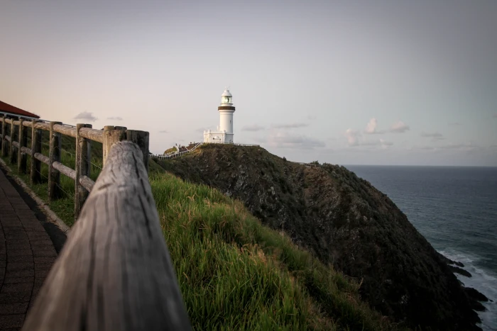 byron bay australia cape lighthouse coastline cliffs 2k 4k 5k
