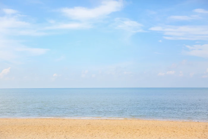 cambodia kep beach sky sea horizon over water cloud 2k 4k 5k