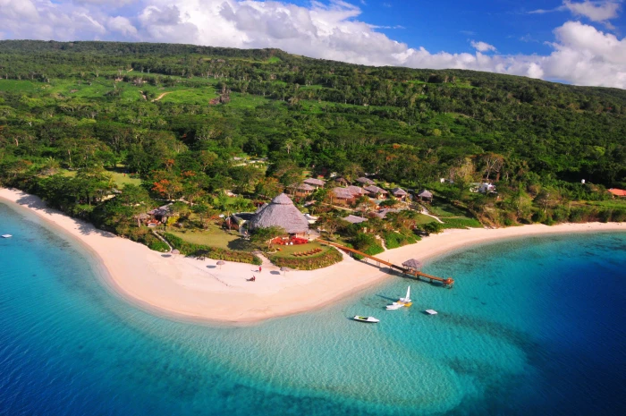 coast nature ocean pacific scenery south tropics vanuatu 2k