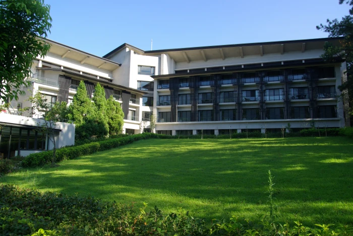 Green Building Hostel Scenery the scenery grassland architecture 2k 4k