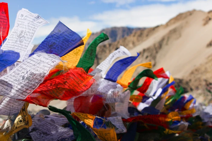 holy flags buddhism leh stupa prayer buddha buddhist 2k 4k 5k