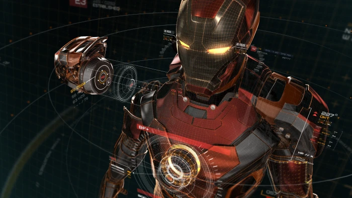 Iron Man wallpaper artwork comic books superhero men technology 7 2k 4k