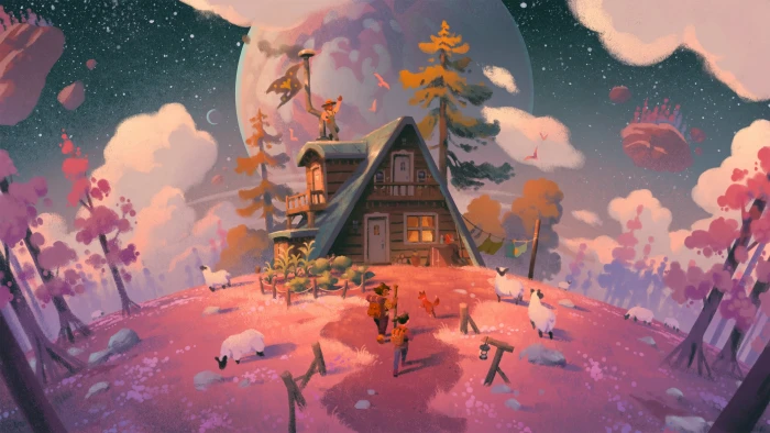 LofiGirl artwork digital art landscape 2k 4k