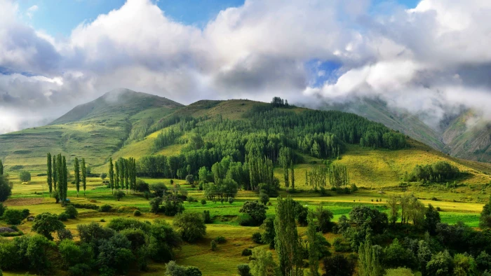 mountain cloudy national park turkey kackars kackar mountains 2k 4k