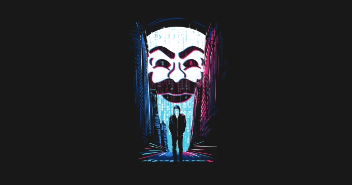 mr robot tv shows artwork mask disguise spooky 2k 4k 5k 8k 10k