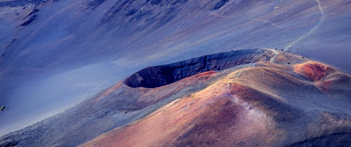 multicolored abstract painting ultrawide landscape nature 2k