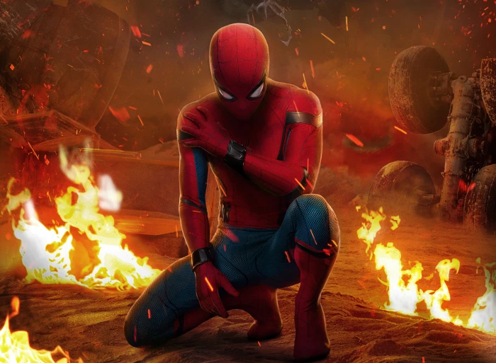 spiderman homecoming movies hd super heroes burning 2k