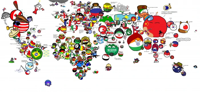 world map illustration circles country France England Germany 2k 4k 5k