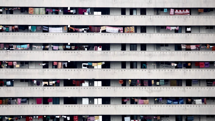 abstract wallpaper building 2k 4k 5k