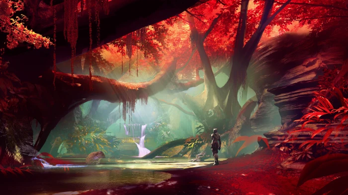 fantasy art fan artwork landscape digital concept 2k 4k